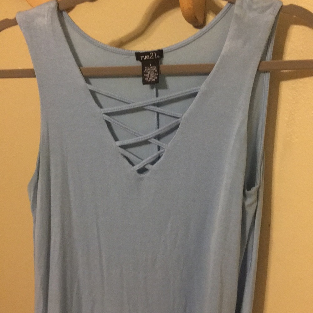 Rue 21 baby blue dress